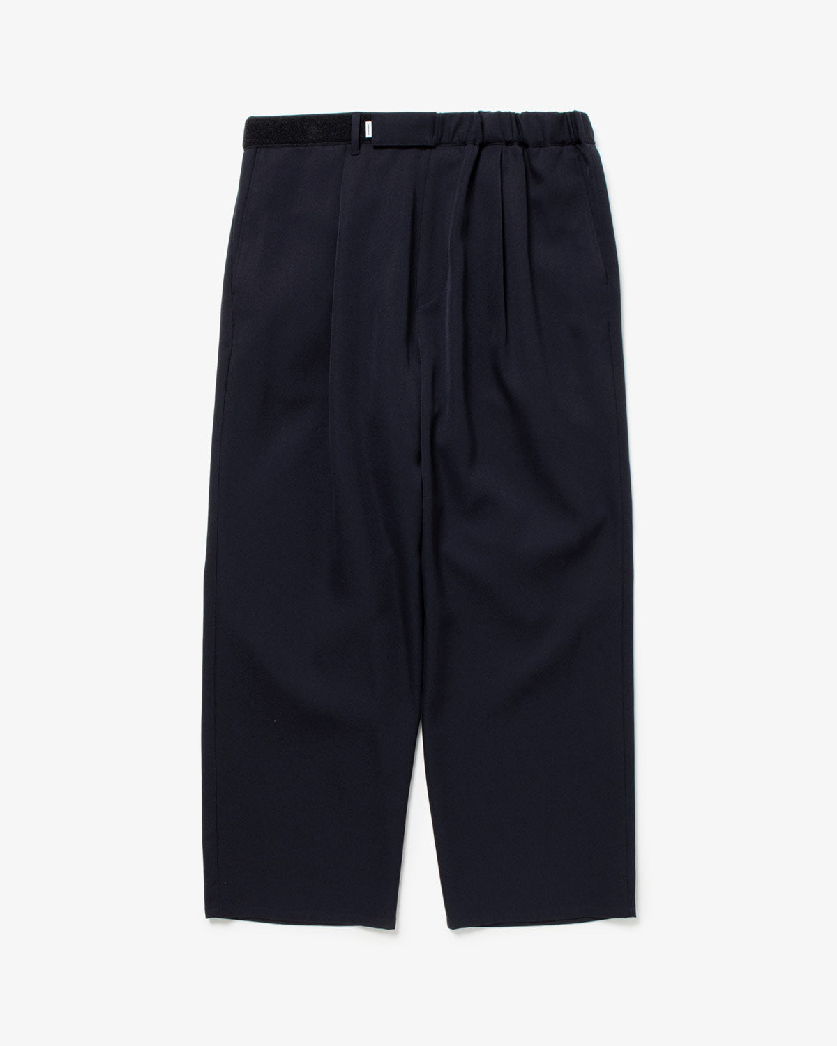 SCALE OFF WOOL WIDE CHEF PANTS