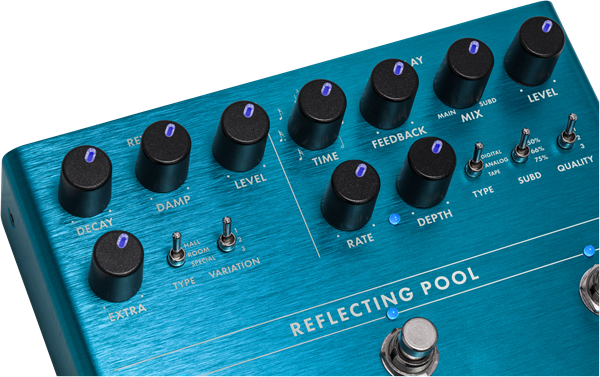 FENDER PEDAL Reflecting Pool Delay/Reverb – Pickers Alley