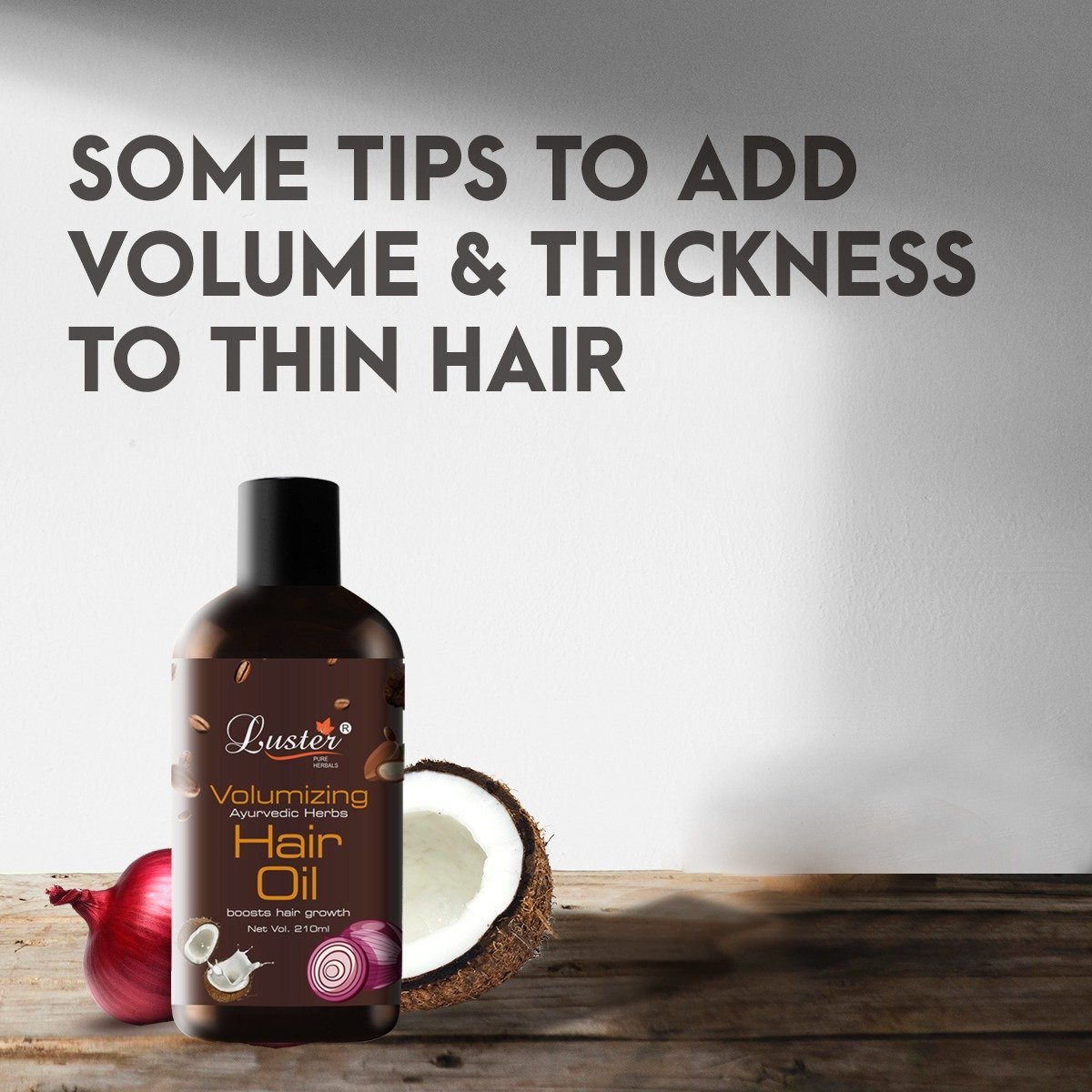 Some Tips to Add Volume & Thickness to Thin Hair – Luster Cosmetics