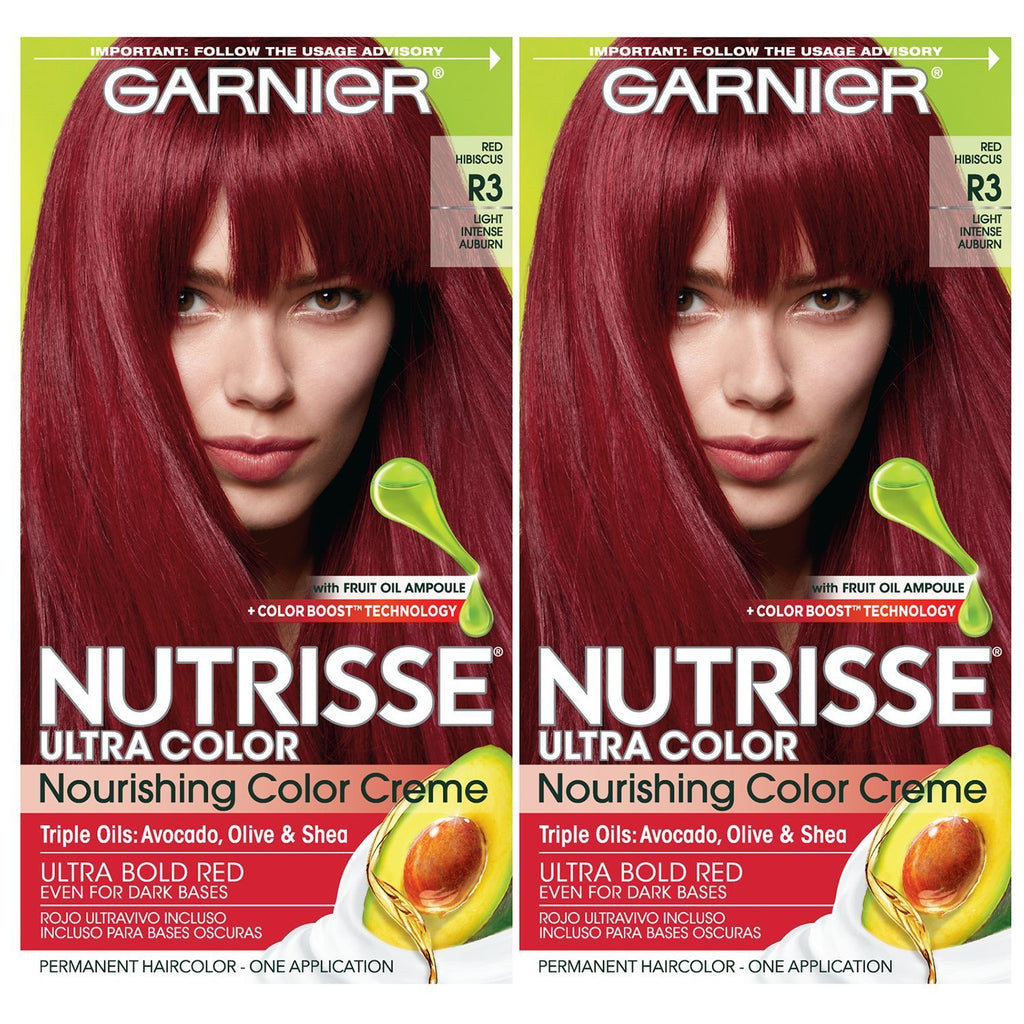 Nutrisse® ultra color nourishing hair color creme r3 light intense auburn