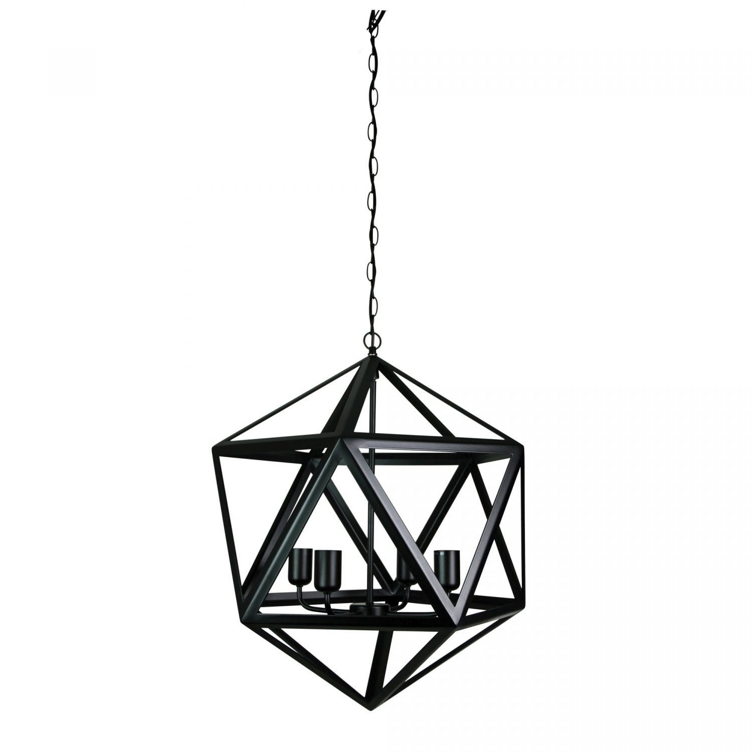 matt black ceiling pendant