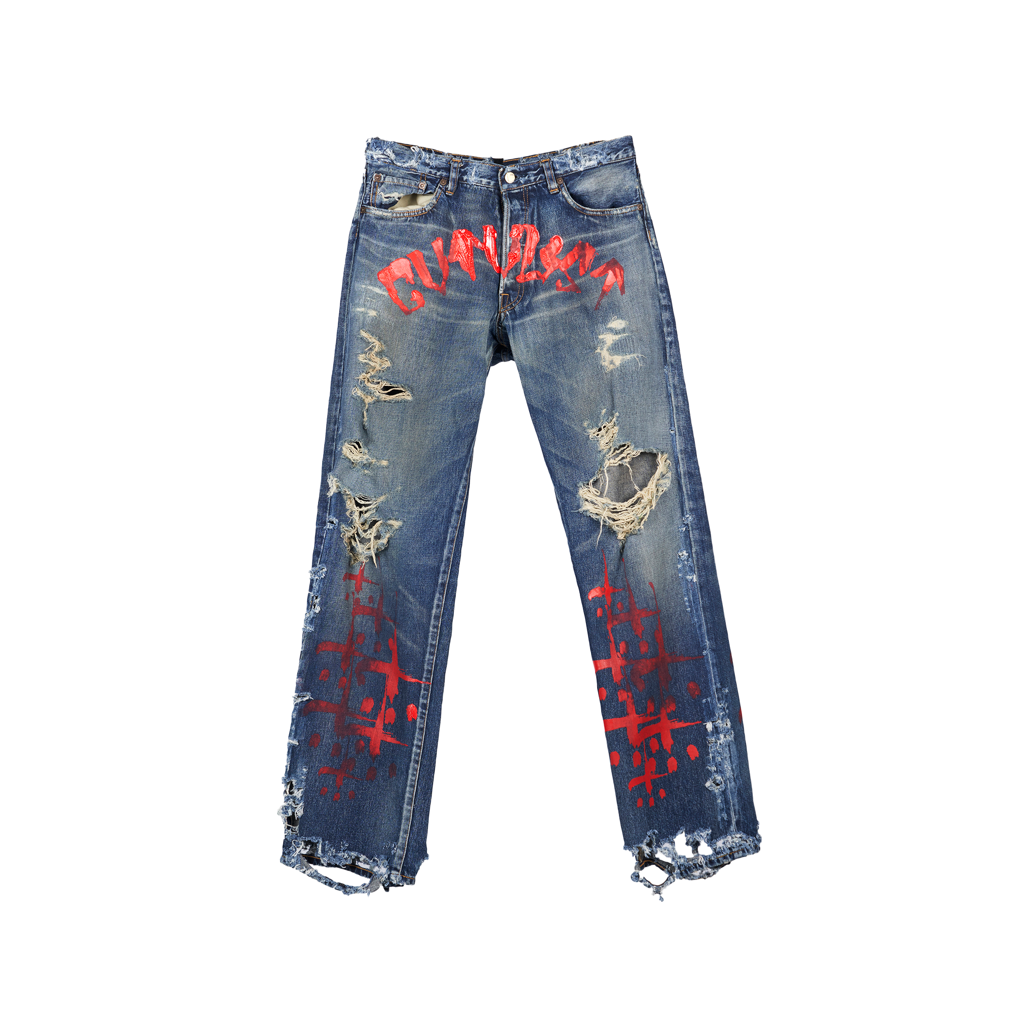 CTLS & MYne REMAKE BORO DENIM PANTS