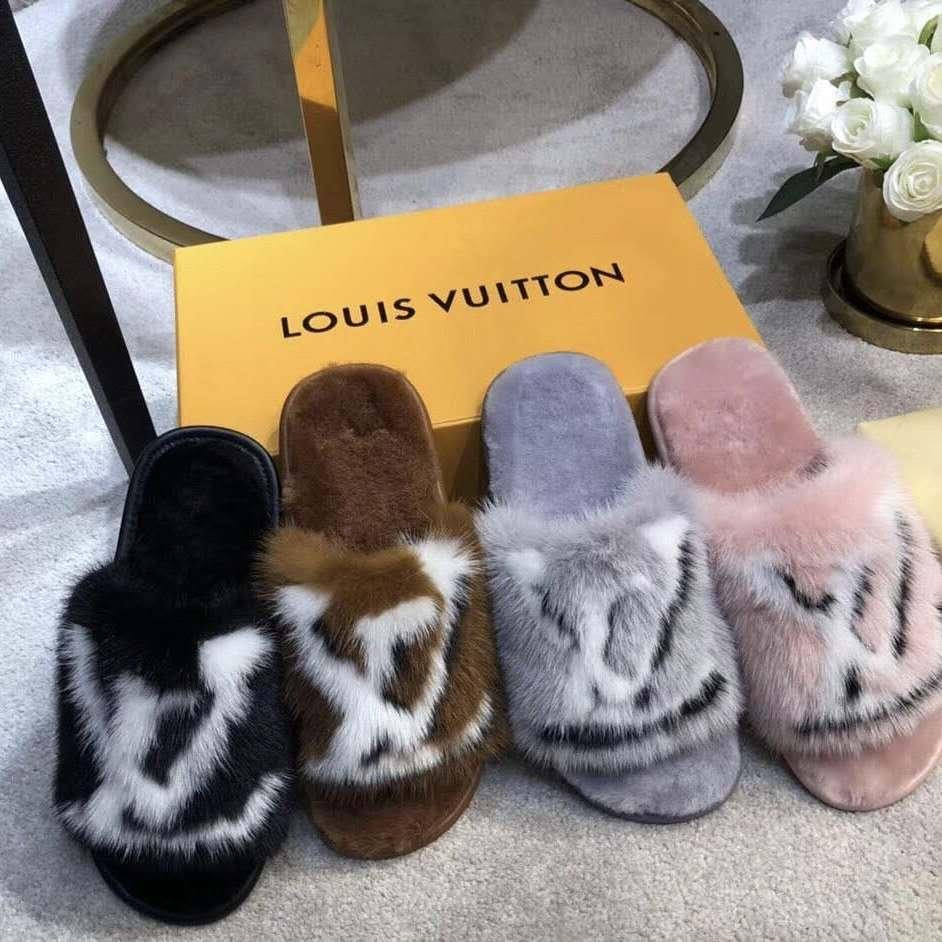 lv slides fluffy