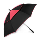 Logo Promotion Large Size Double Canopy Breathable Big Windproof Rain Golf Umbrella