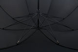 Promotion Outdoor High Quality Black Manual Opening Fiberglass Flower Shape Frame Gift Golf Rain Umbrella