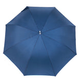 Promotional Logo Print Auto Open Aluminium Shaft Double Canopy Windproof Rain Straight Umbrella for Advertising