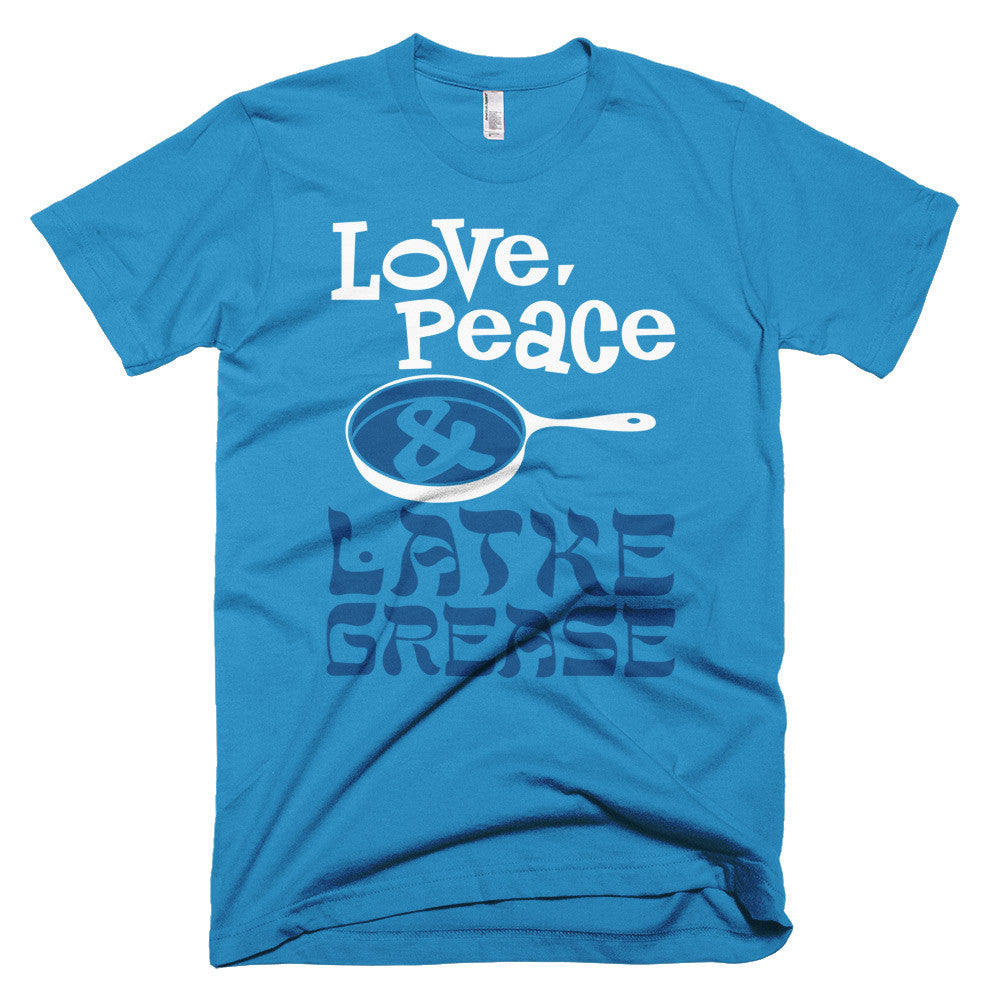 love peace and latke grease t-shirt