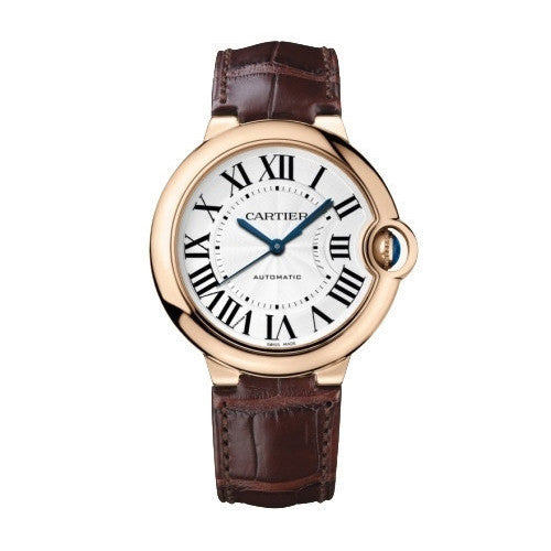 cartier bleu watch rose gold