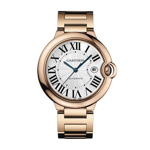 cartier ballon bleu 42mm two tone