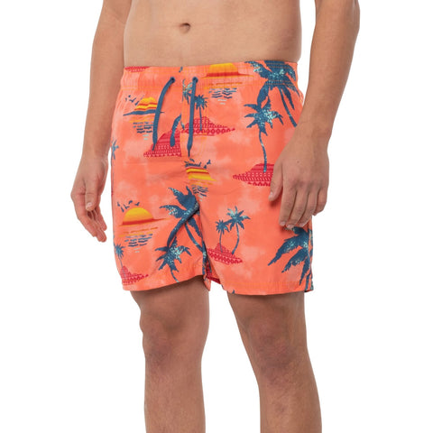 Printed Volley Swim Shorts - 17’’