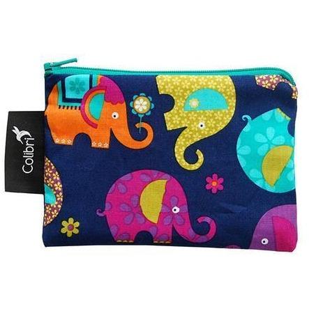 Colibri Canada Small Reusable Snack Bag - Elephants Colibri Canada Small Reusable Snack Bag - Elephants - Robinsons Nest