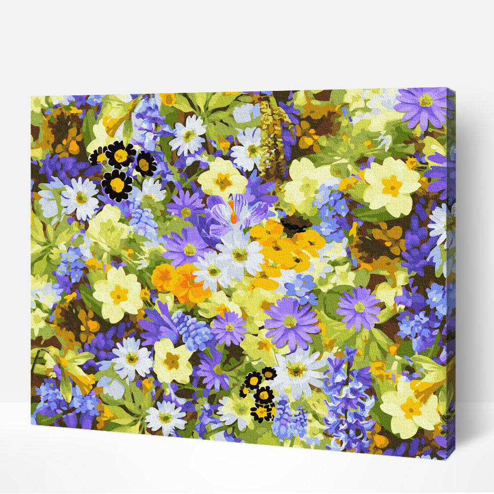 Colourful Flowers - Op Nummer Bee