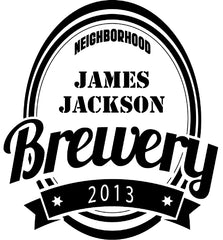 Personalized Brewery Growler Set