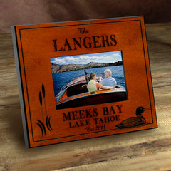 Personalized Cabin Picture Frame
