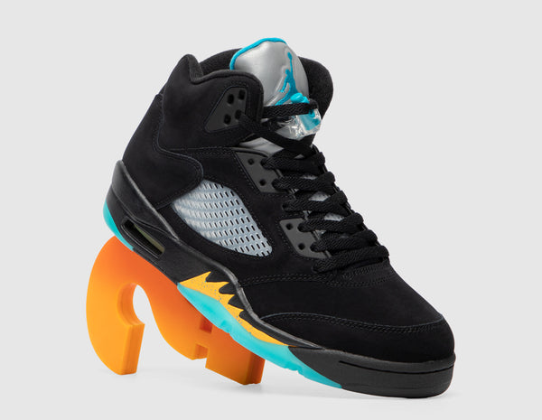 black blue yellow jordan 5