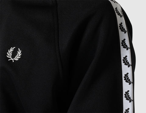 Fred Perry Taped Track Jacket / Black
