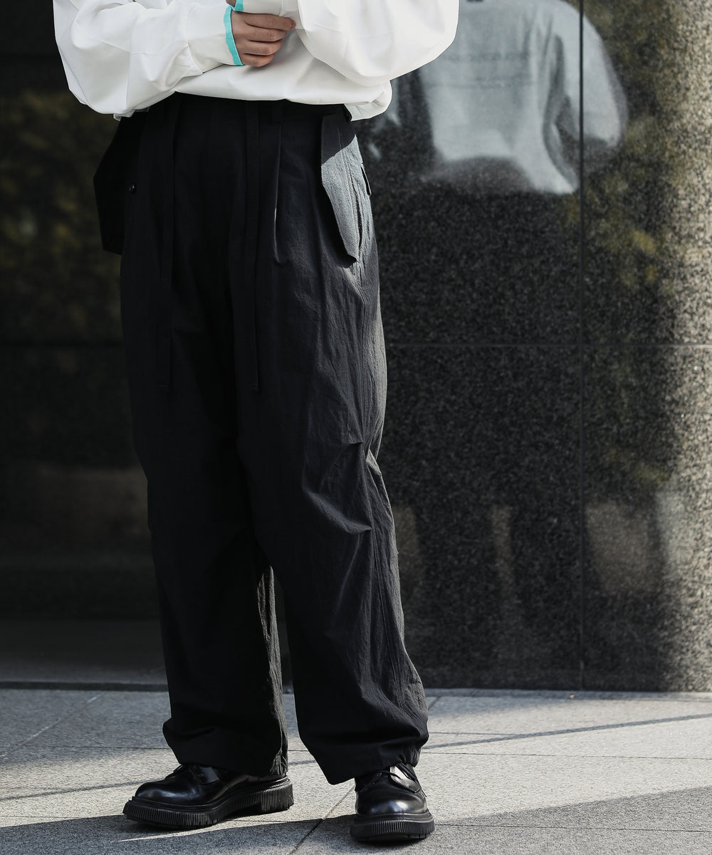 格安新品 stein シュタイン Military Wide Over Trousers ad-naturam.fr