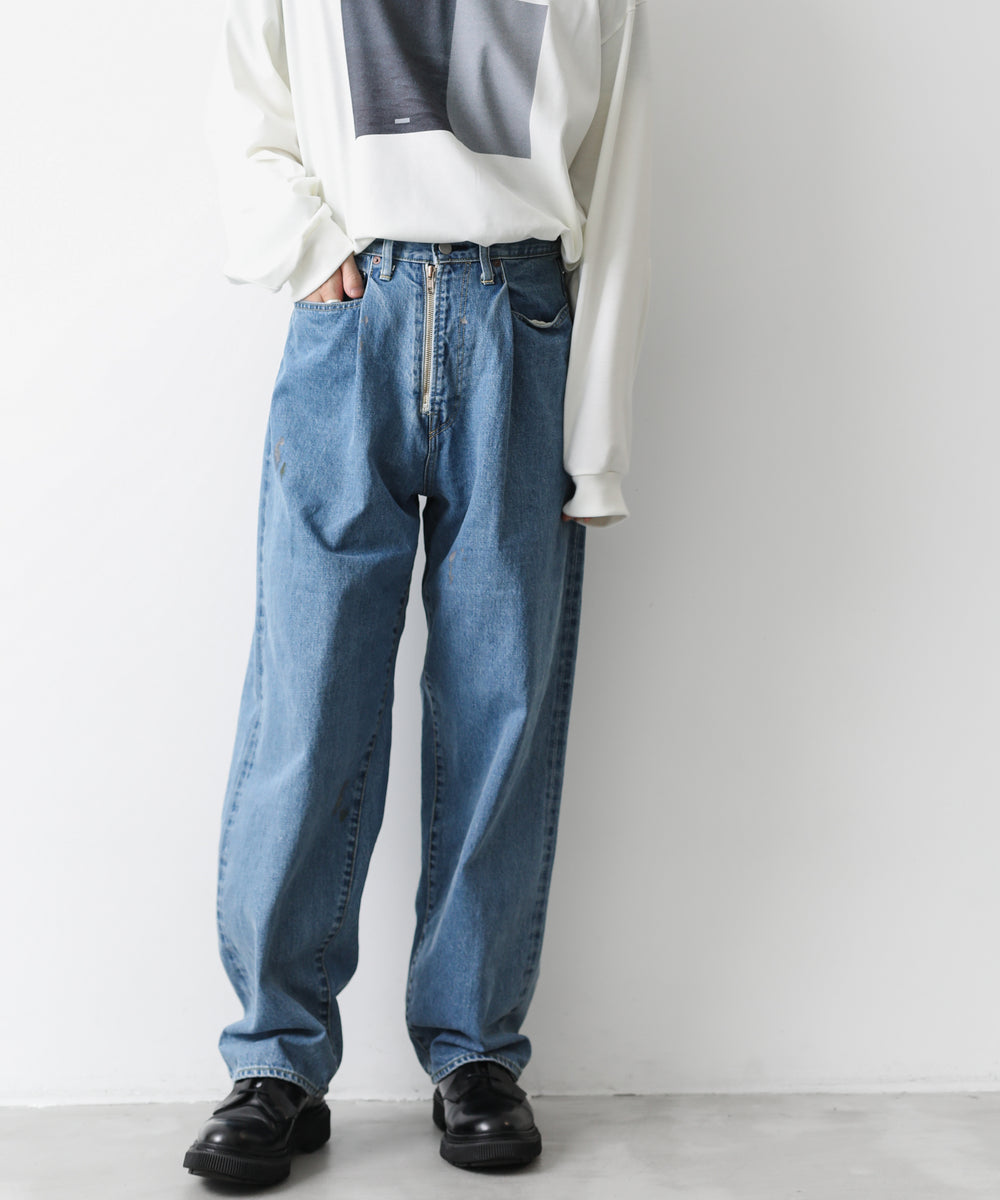 【stein】5POCKET VINTAGE REPRODUCTION WIDE DENIM JEANS | 公式通販サイト  session(セッション)