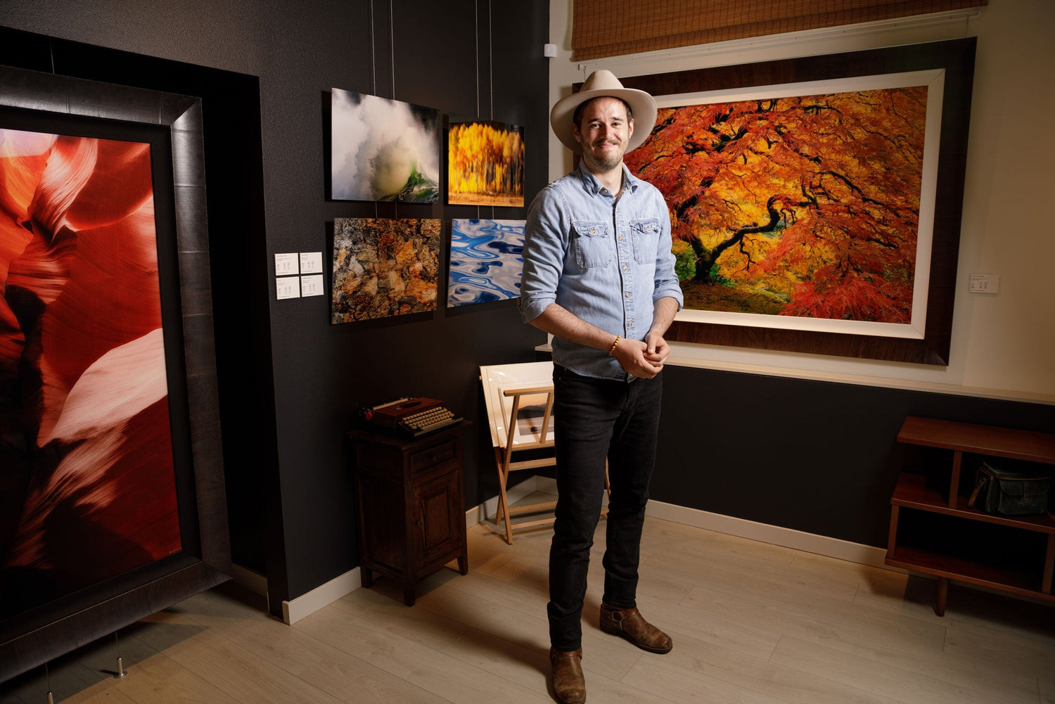 Visit the Lars Gesing Fine Art Photography Gallery in West Seattle, the answer to the question, "art galleries near me"