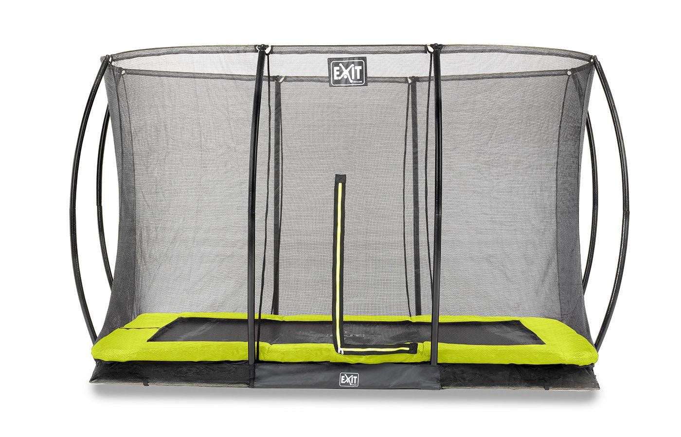 omvang Phalanx stopverf Inground trampoline met veiligheidsnet (rechthoek) – Houten  Onderwijsmateriaal