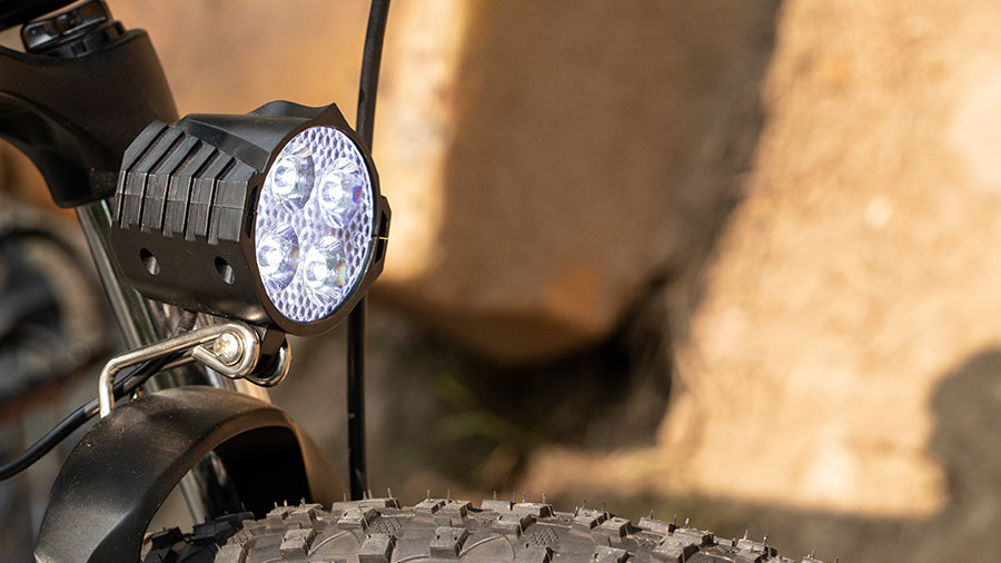 Electric Bike Hardtail Headlight
