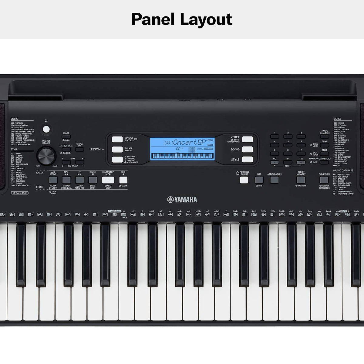 yamaha keyboard 2008