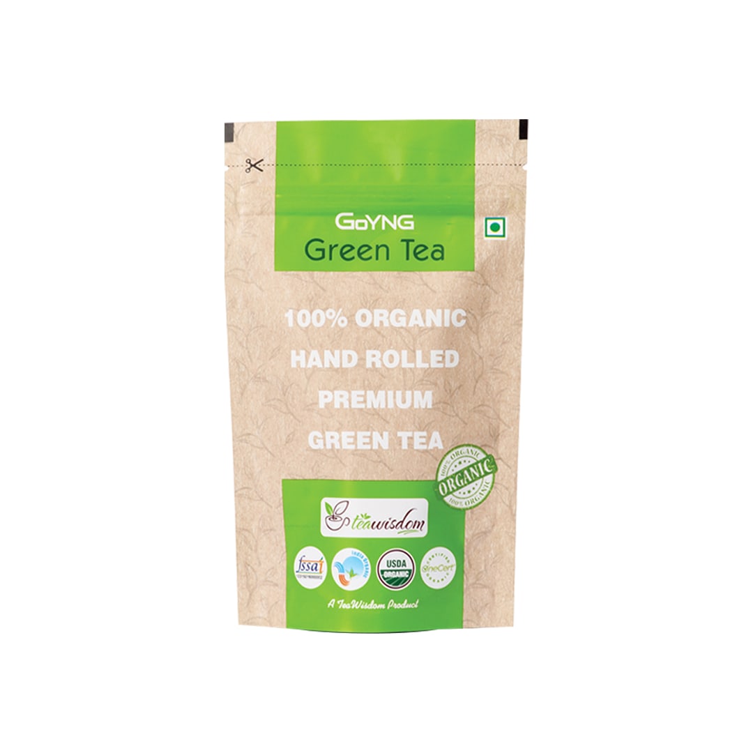 GoYNG Organic Hand Rolled Premium Black Tea 50g Leaf