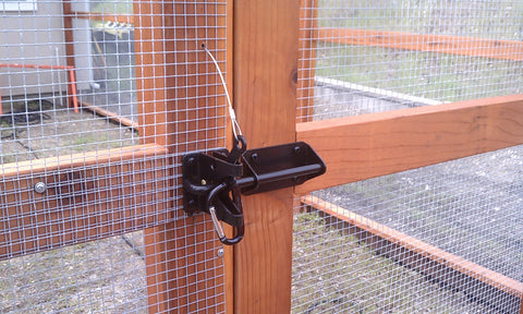 Predator Guard chicken coop lock