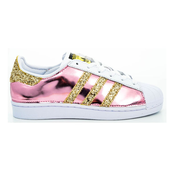 adidas superstar rainbow glitter