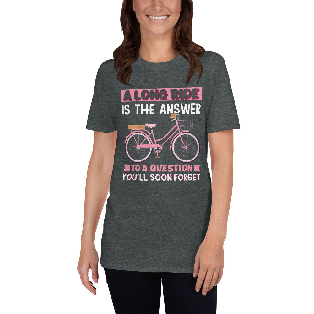 Will Ride For Beer Cyclist Tee Shirts Bicycle Rider Maglietta 