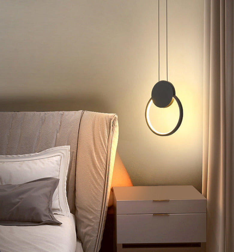 modern bedside pendant lights