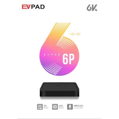 EVPAD 6P 4+64GB 智能語音電視盒| 100 Station