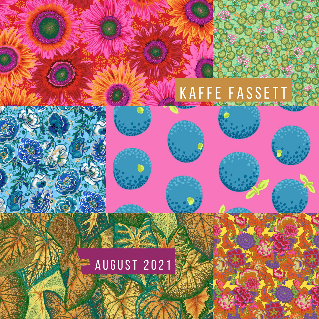 KAFFE COLLECTIVE - AUGUST 2021 – Artistic Quilts with Color