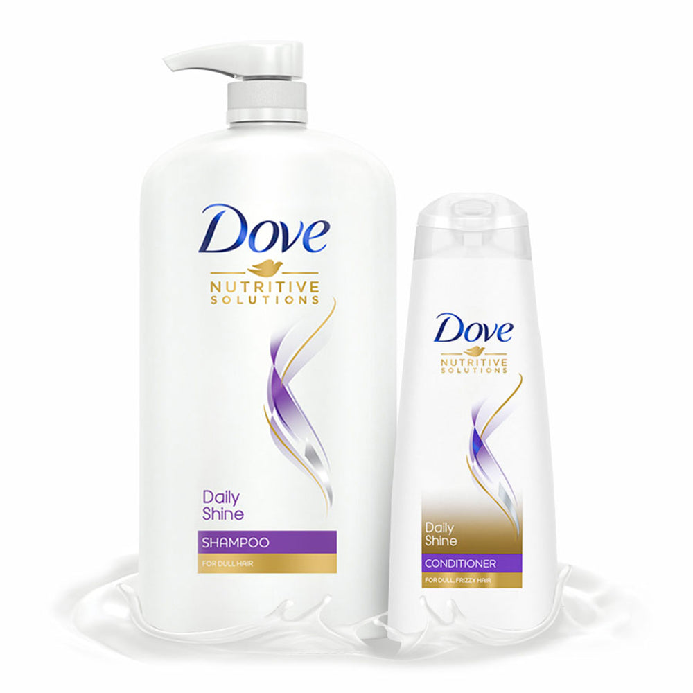 Shop Dove Daily Shine Shampoo & Conditioner Online | TheUShop