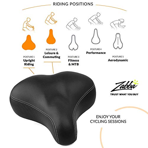 extra padded bicycle seats