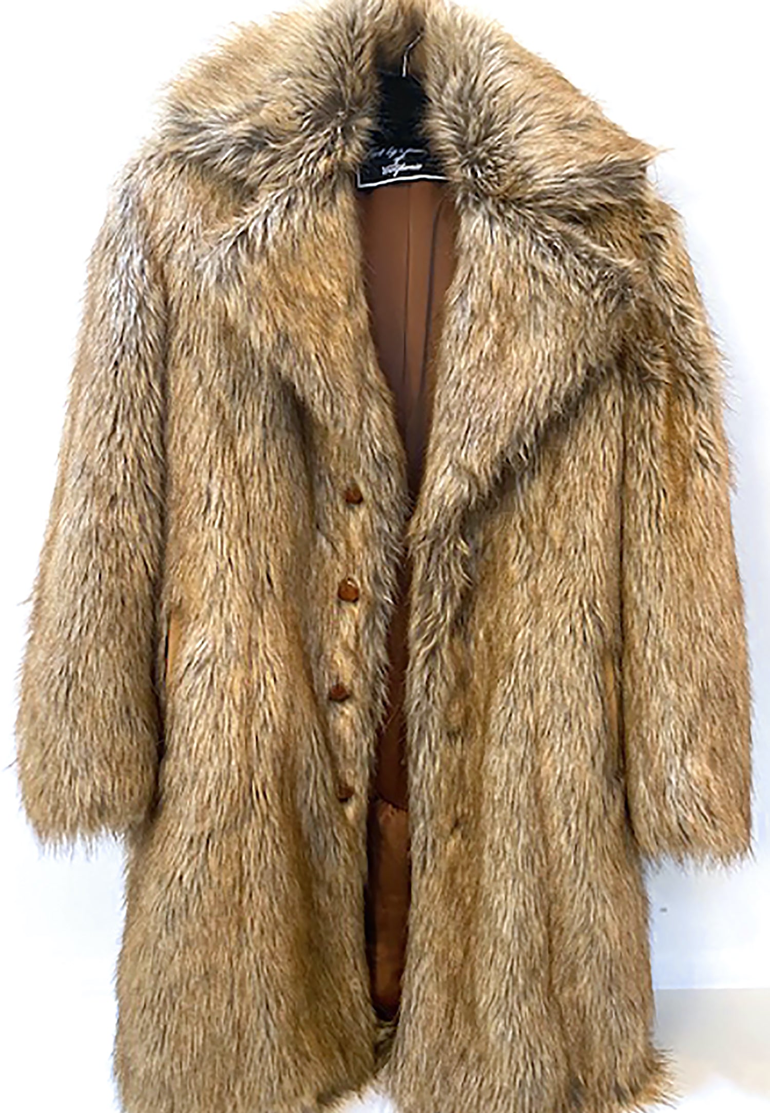 coyote fur lined coat