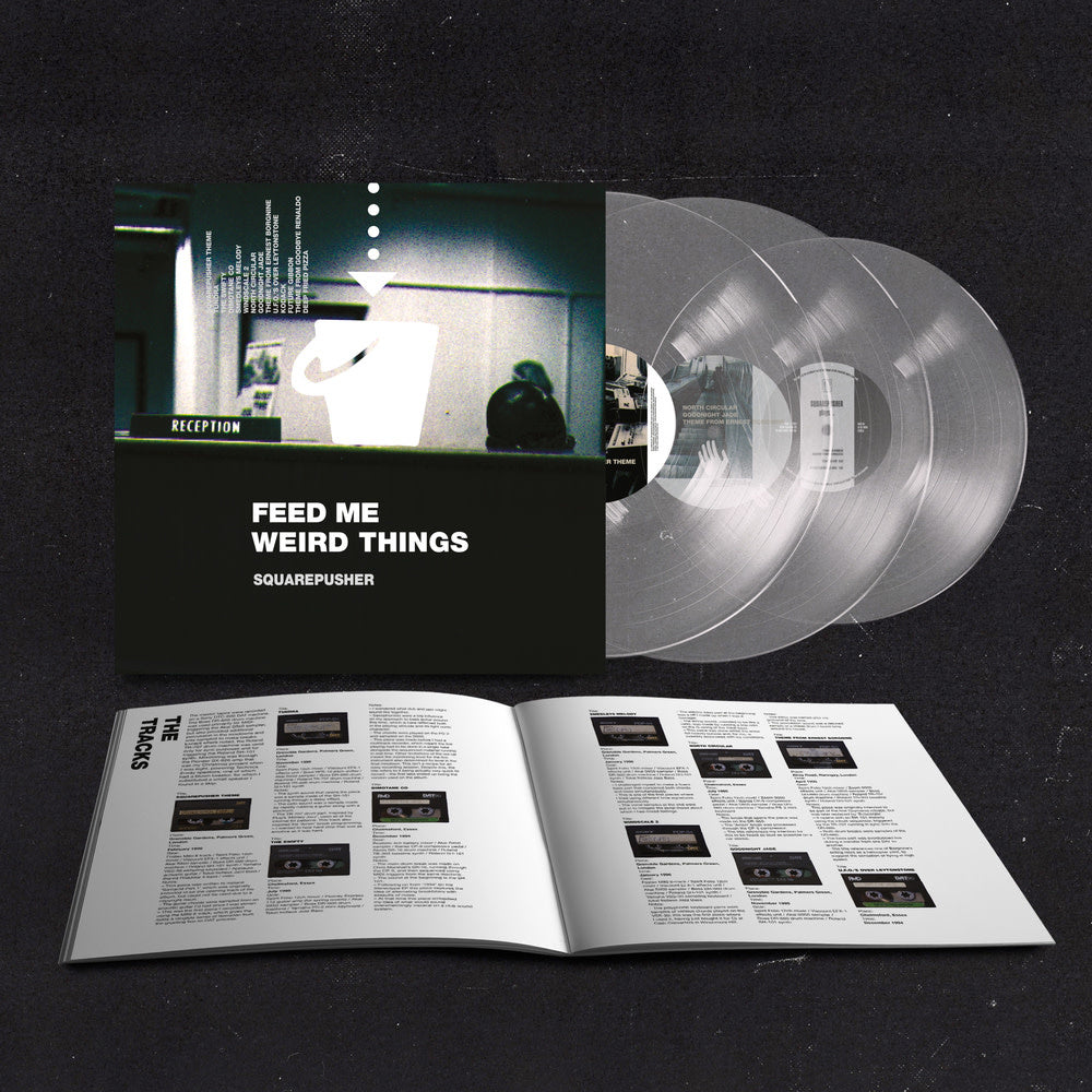 SQUAREPUSHER 'FEED ME WEIRD THINGS' 2LP + 10