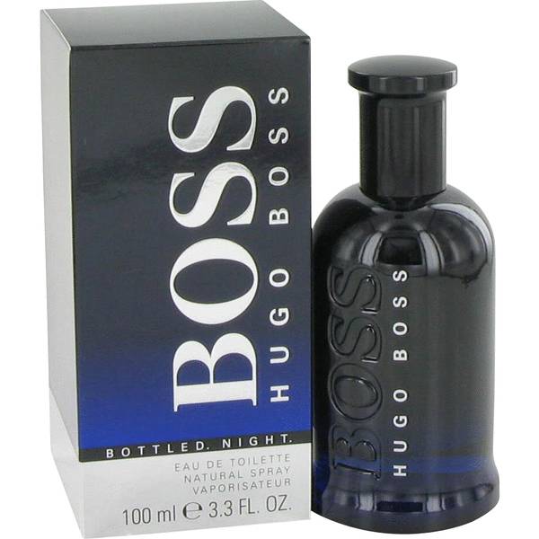 boss perfume black bottle