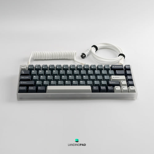 Tofu65 Acrylic keyboard with  keycaps