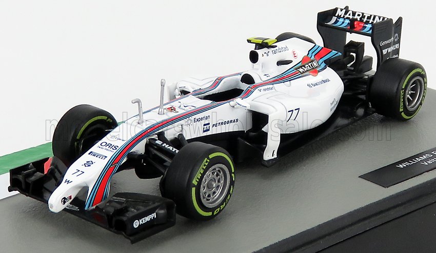 Spark S3144 Williams FW36 #77 3rd Abu Dhabi GP 2014 Valtteri Bottas 1/43 Scale 