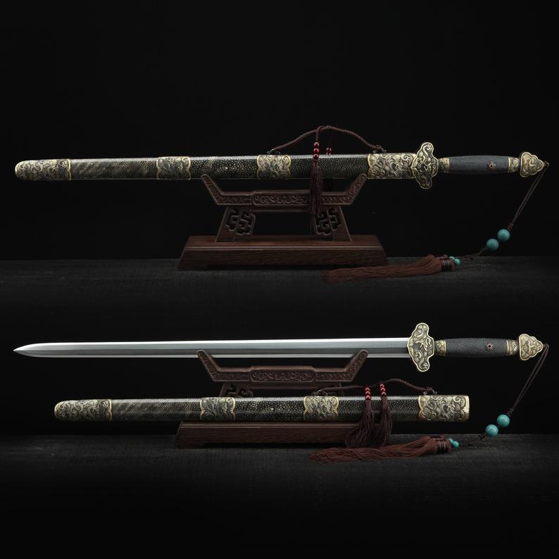 black jian sword