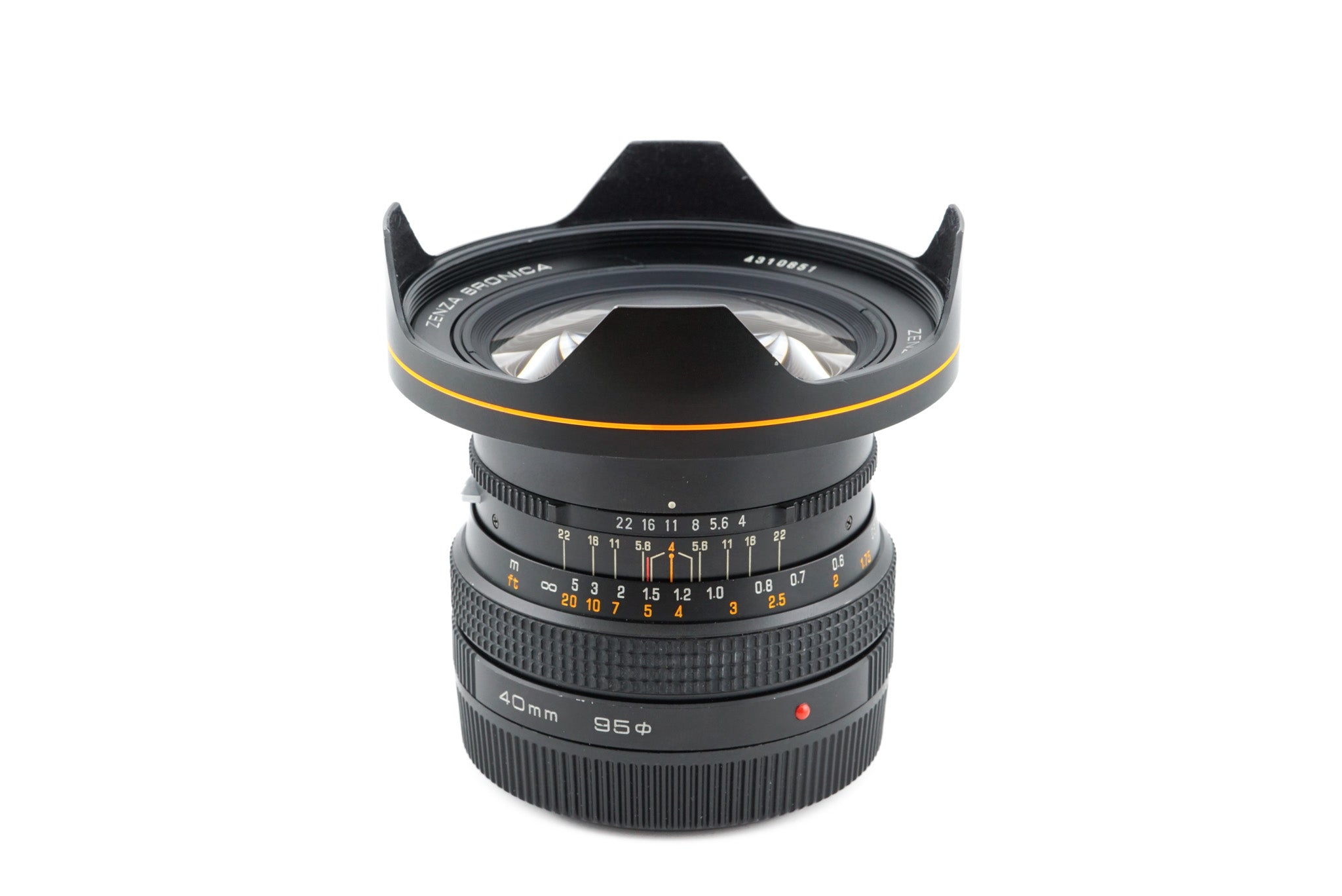 熱い販売 【ZENZABRONICA】ZENZANON-S ☆実用品☆ZENZA 40mm F4 中判用