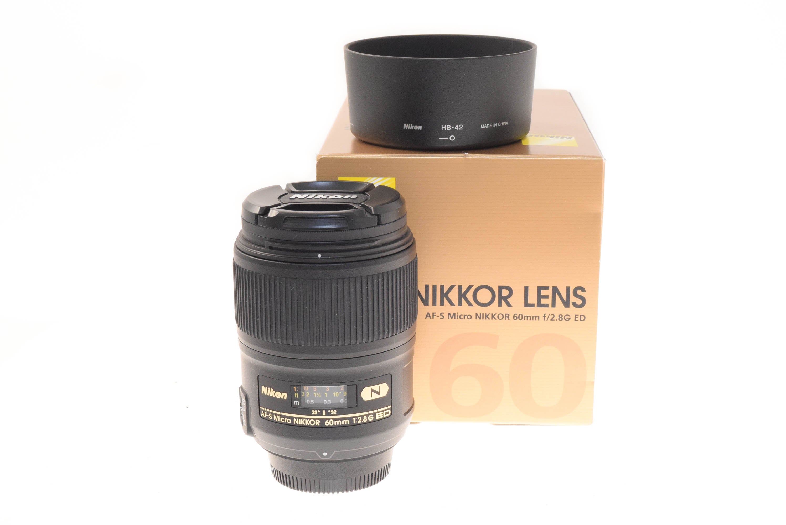夏の新作コレクション Micro AF-S Nikon NIKKOR ED 60mmF2.8G レンズ(単焦点)