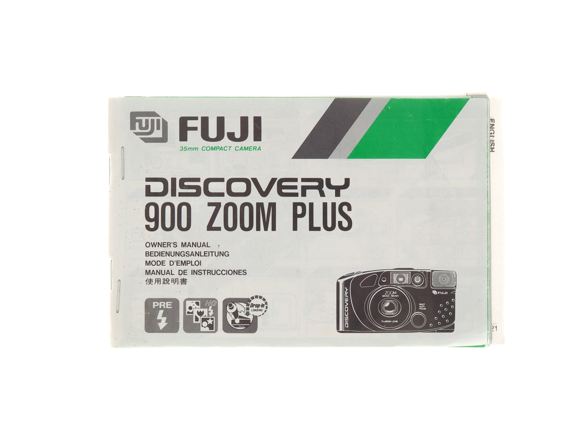 vijver Afspraak Fervent Fuji Discovery 900 Zoom Plus Instructions – Kamerastore