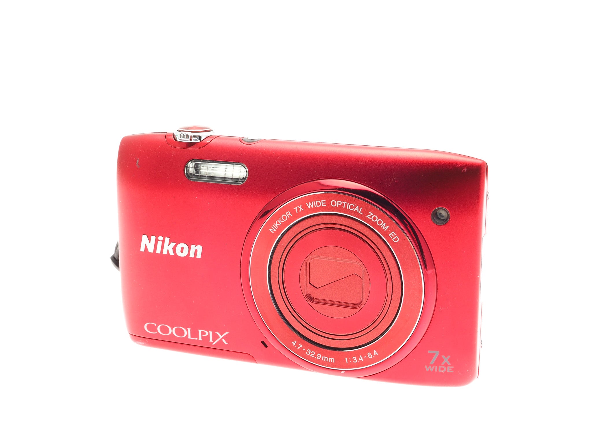 Nikon COOLPIX S3400 RED ニコン クールピクス レッド - パン、シリアル