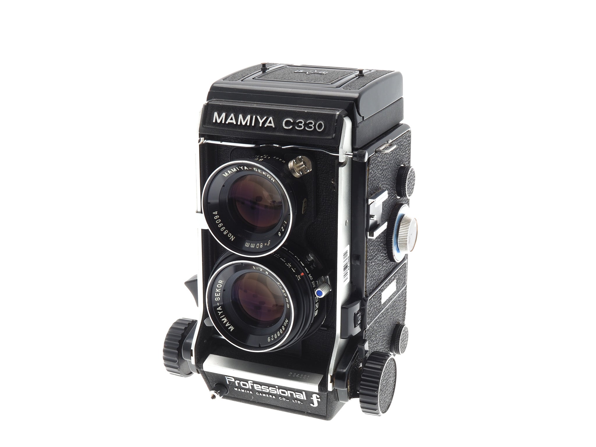 Mamiya C330 Professional F + 80mm f2.8 Sekor (Blue Dot)