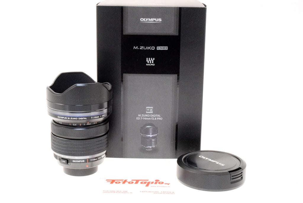 Olympus 7-14mm f2.8 Pro ED Zuiko Digital - Lens – Kamerastore