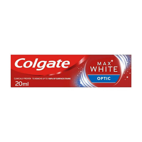 colgate max white optic whitening toothpaste