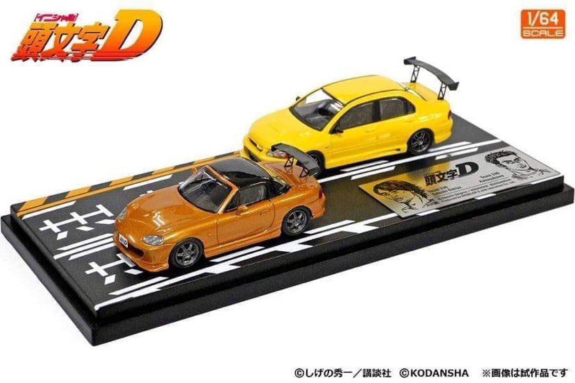 Modeler's Initial D Set Vol.6 Satoshi Omiya Mazda Roadster RS (NB8C) &