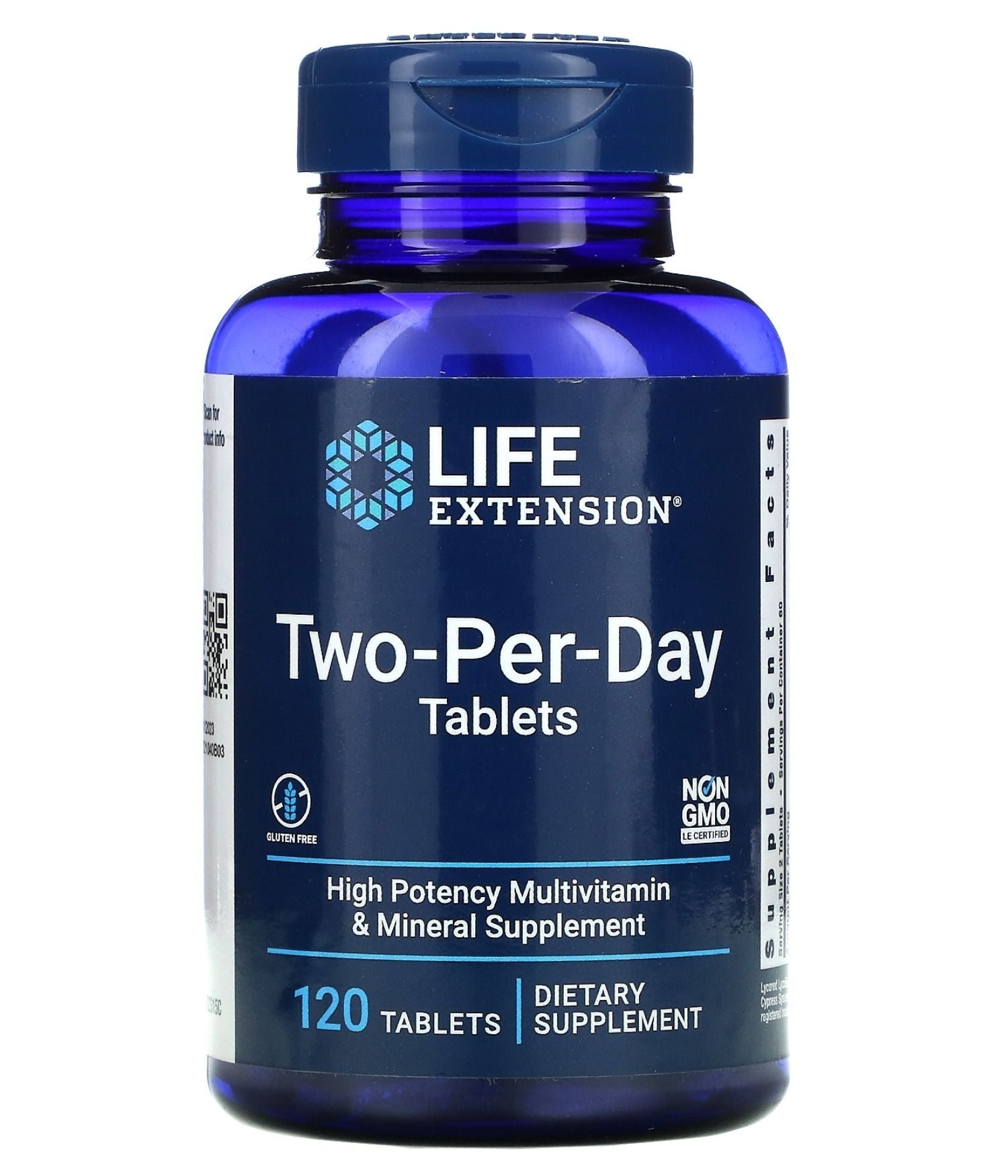 Life Extension Two-Per-Day 120 Tablets